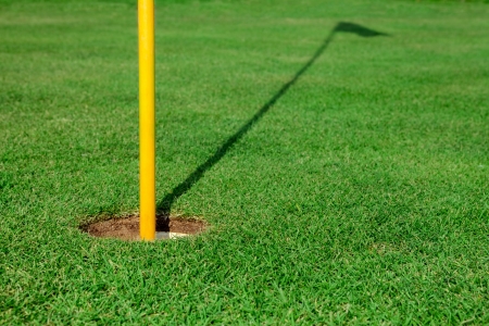 Golf hole の写真素材