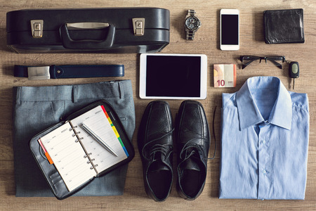 organizations businessman for office work on backgroundの写真素材