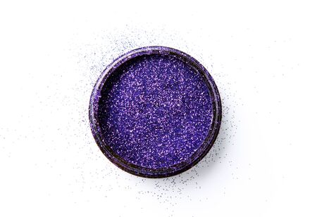 Sequin isolated on white backgroundの写真素材