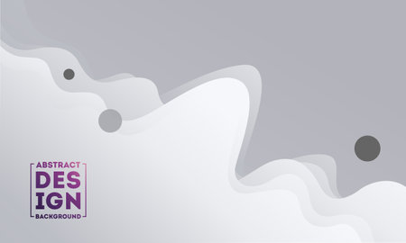 Abstract Gradient White and Gray gradient color backgroundのイラスト素材