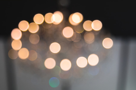 bokeh lights abstract backgroundの写真素材