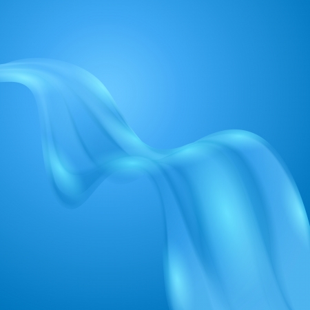 Abstract Background  Blue Wave  Vectorのイラスト素材