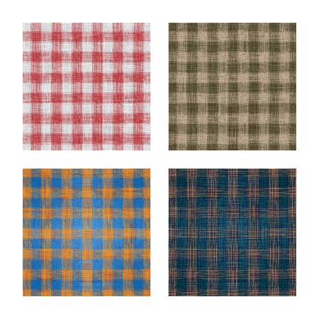 Set of Linen Backgrounds  Set 1  Vector Illustrationのイラスト素材