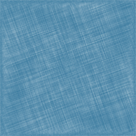 Blue Natural Cotton Fabric. Textile Background. Vectorのイラスト素材