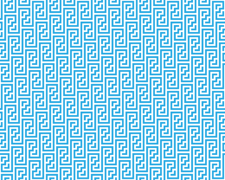 Seamless Geometric Pattern. Regular Tiled Ornament. Vectorのイラスト素材