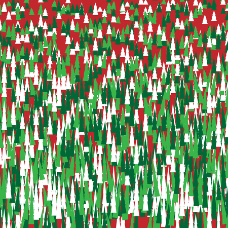 Christmas Background. Fir Trees. Vectorのイラスト素材