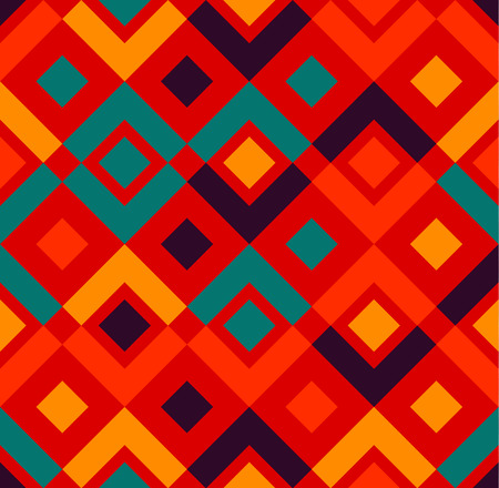 Modern stylish Geometric seamless pattern. Vector illustration.