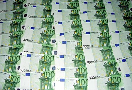 Background of euro.