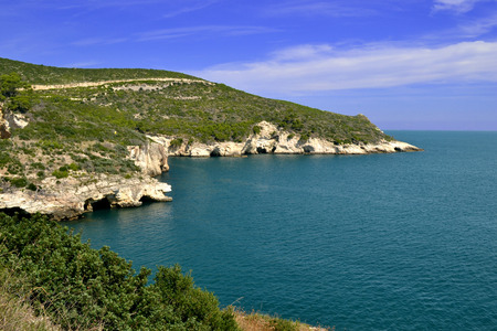 Gargano viewの写真素材