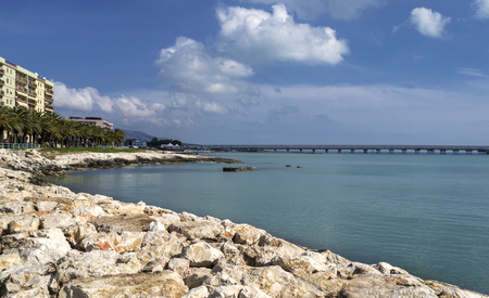 Manfredonia sea view - Gargano - Apuliaの写真素材