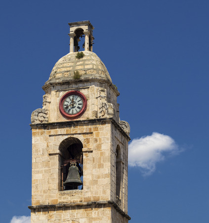 Bell tower of Manfredonia - Gargano - Apuliaの写真素材