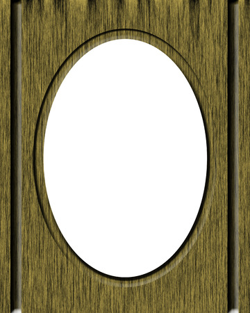 wooden frame for picture.の写真素材
