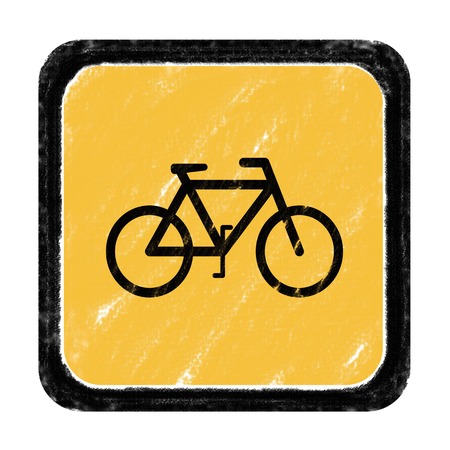 Bicycle signの写真素材