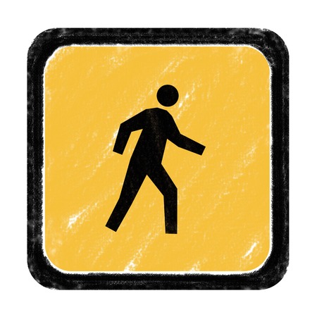 Walking signの写真素材