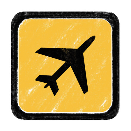 Plane signの写真素材