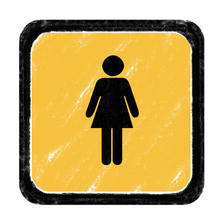Woman signの写真素材