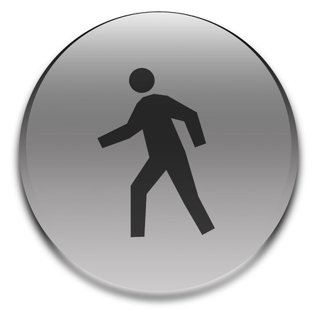 Sign for walking or cross road by human.の写真素材