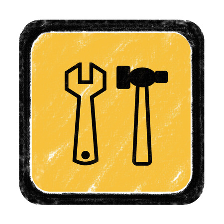 Repair service signの写真素材