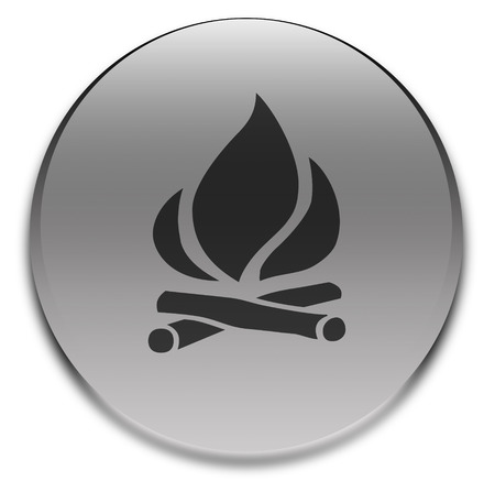 Sign for beware area burning by fire.の写真素材