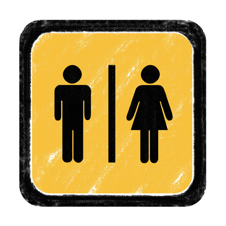 Toilet signの写真素材