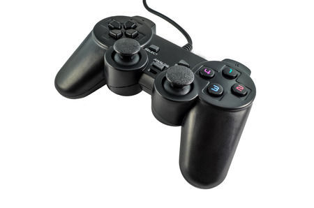 Joystick for playing computer games.の写真素材