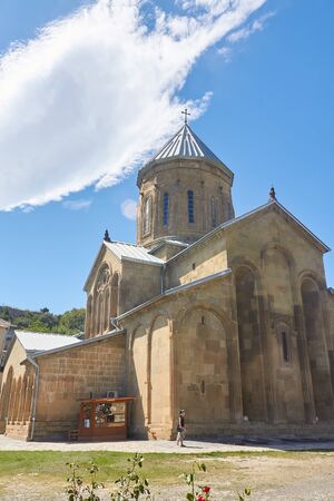 Old church in the village of Georgia countryのeditorial素材