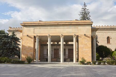 GORI, GEORGIA - AUGUST 8, 2013: House of birth of Stalin at Stalin Museum in Gori, Shida Kartli, Georgia. Gori is birth town of Joseph Stalin.のeditorial素材