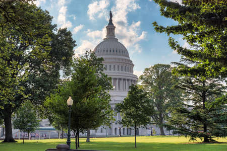 US Capitol Building dome detail - Washington DCのeditorial素材