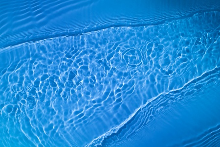  Blue water ripple background