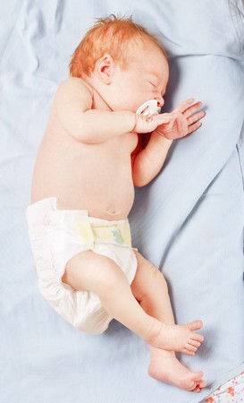 sleeping babyの写真素材