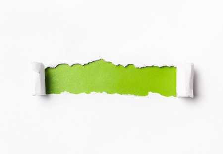 Torn paper with space for your messageの写真素材