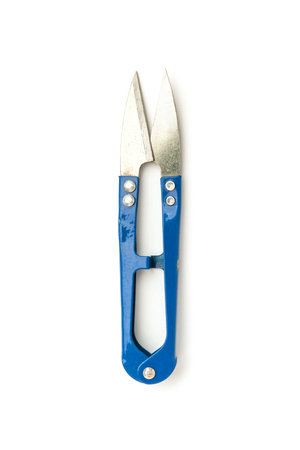 Dagger watercolor brush isolated on white background.の写真素材