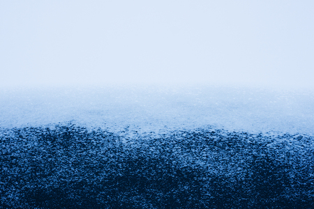 Winter texture - beautiful snow and ice texturesの写真素材