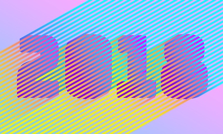 Bright stripe 2018 New Year number. Disco retro trendy style design. Parallel neon color line....