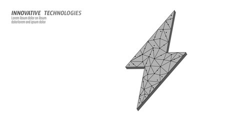 Power energy fast charging electricity symbol. Lightning sign wire app thundershot voltage speed charge vector illustrationのイラスト素材