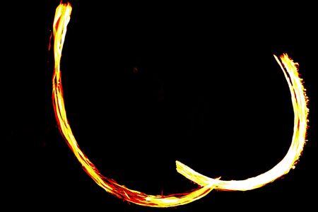 Fire, show, a line a flameの写真素材