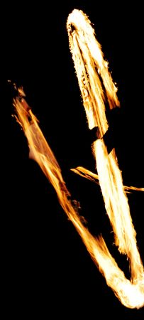 Fire, show, a line a flameの写真素材