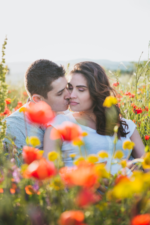 A romantic date.の写真素材