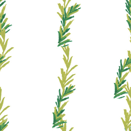 Italian food wax crayons seamless pattern on white insulated background. Textural and kitchen repeating pattern. Design for textiles, wrapping paper and wallpaper.の写真素材