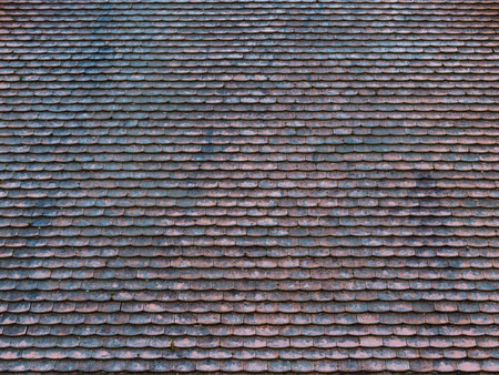 Old roof tilesの写真素材