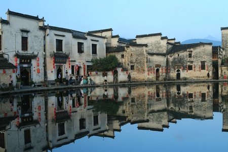 Hongcun sceneryのeditorial素材