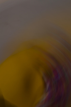 Abstract yellow and purple roundの写真素材