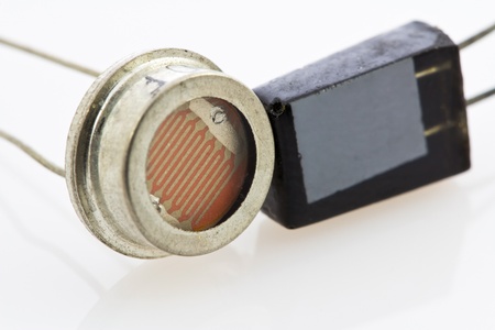 two different types of semiconductor sensors, magnetic sensorsの写真素材