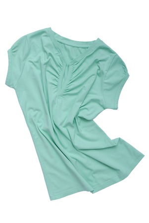 drapery female tee-shirt  の写真素材