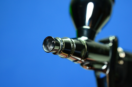 Airbrush approximate view to technical detail.の写真素材