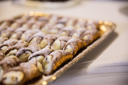 Detail of a food banquetの写真素材