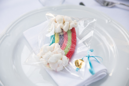 Detail of a food banquetの写真素材