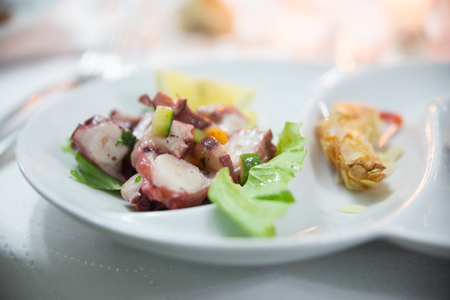Detail of a food banquetの写真素材