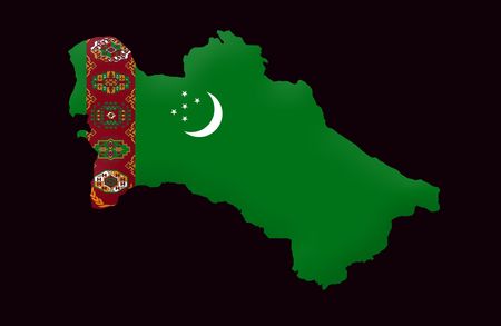 Republic of Turkmenistanの写真素材
