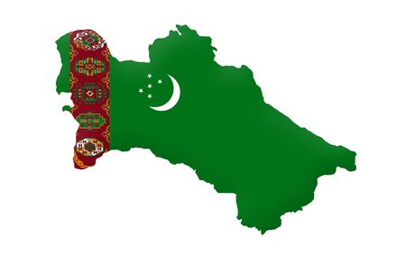 Republic of Turkmenistanの写真素材